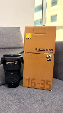 Nikon 16-35 Lens Brand New Condition with Box and all accessories