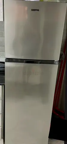 Geepas Silver Top-Freezer Refrigerator - Good Working Condition