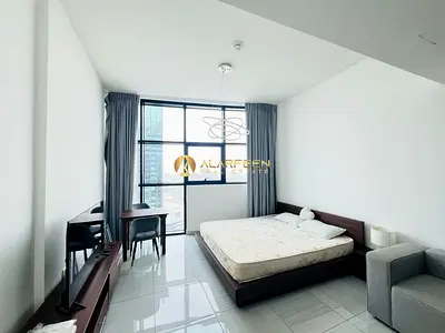 Studio Fully Furnished | High floor | Community view | Vacant