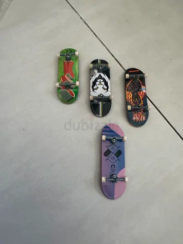 Tech deck finger board and skate park