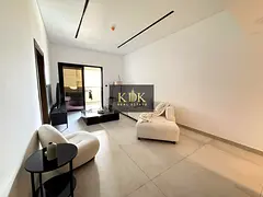 Furnished 1BR | Pool &amp; City Views | Marwa Heights JVC