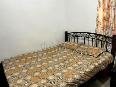 Double bed with mattress 120by190cm