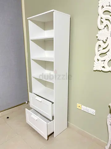 BRIMNES White Bookcase 60x190 cm - Good Condition