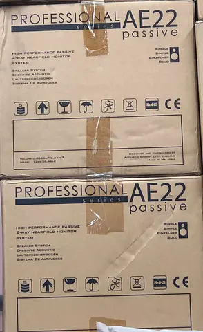 Acoustic Energy AE22 studio monitor speakers