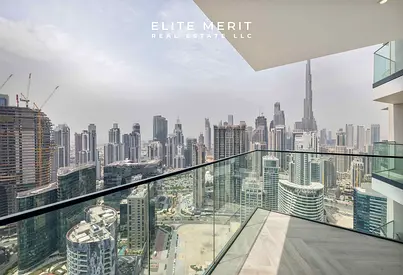 Burj Khalifa View | High Floor | Unfurnished | Brand New | Vacant
