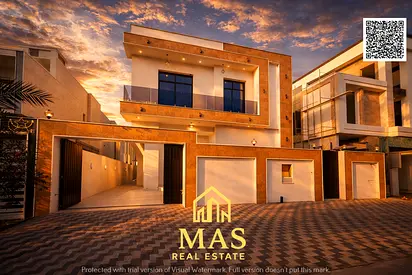🏡 Luxury Stone-Facade Villa for Sale in Al Yasmeen, Ajman | Modern Design & Prime Location