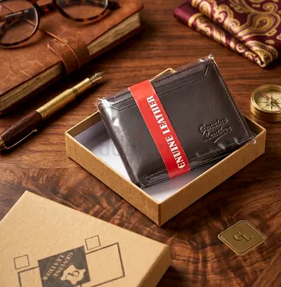 Wallet real leather brand new