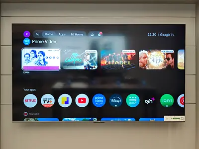 100-inch Smart Xiaomi TV max 100with Google TV . Sealed . One year warranty