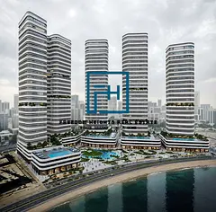 WATERFRONT APARTMENTS | 10% ROI EXPECTED | PRIVATE BEACH | AL MAMZAR SHARJAH