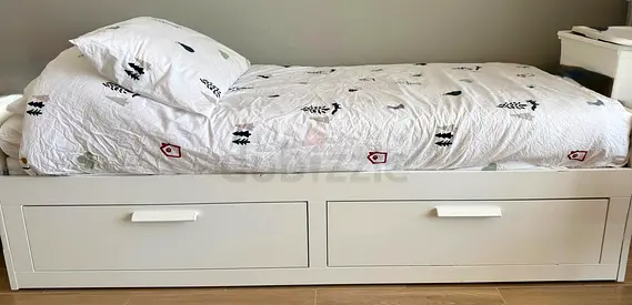 Day-bed frame with 2 drawers IKEA