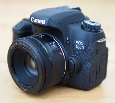 Canon EOS 760D DSLR with Canon EF 50mm f/1.8 Lens - Good Condition