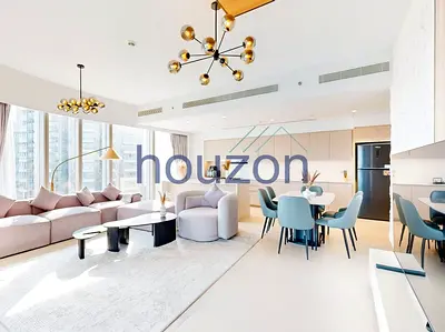 Luxurious 3BR+M/R | Furnished |Burj Khalifa View