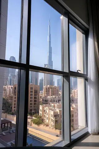 Burj Khalifa view/ Near Dubai Mall / Vacant