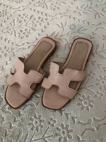 pink sandals