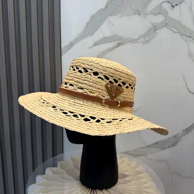 Prada raffia hat