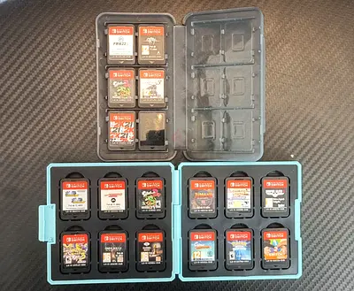 Collection of Nintendo Switch Game Cartridges