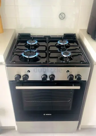 Free Delivery- BOSCH Latest Model 4-Burner Full Gass Cooking Range 60x60 cm