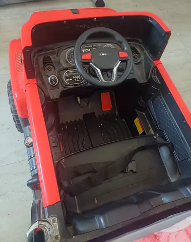 Red Kids Electric Ride-On Car — Single Seater, Used