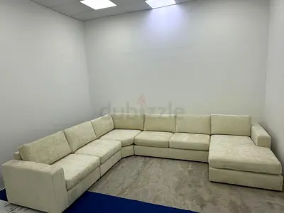 As good as new home centre eterno Ushape sofa