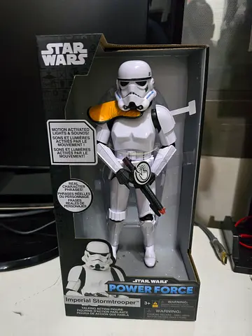 Star Wars Power of the Force Imperial Stormtrooper Figure (New in Box)