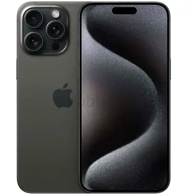 Apple iPhone 15 Pro Max (1TB) - Black Titanium -  unopened factory sealed box -  TRA MODEL