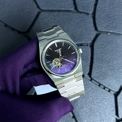 Tissot Automatic Open-Heart Stainless Steel Mens Watch - Excellentv