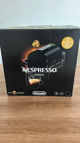 Nespresso Inissia by DeLonghi - Espresso Machine with Box