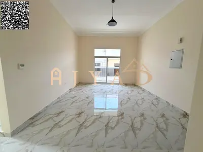 1BR apartment for annual rent in Al Mowaihat 3, Ajman. 1 month free, central gas & AC, master bedroom, wardrobes, balcony, easy Dubai exit.