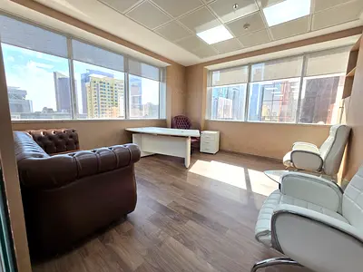 DEWA And Chiller Free | Close To Metro | Fitted Office