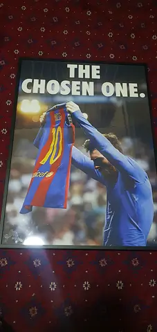Messi frame with box brand new for 250