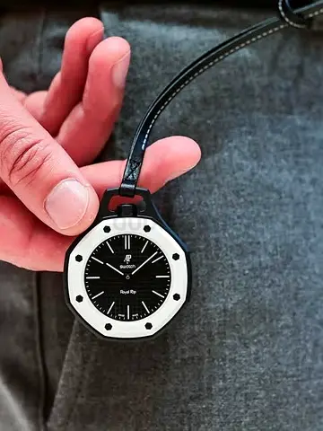 Limited edition black Audemars piguet watch royal pop black last piece Ap x Swatch