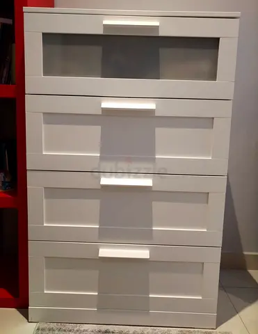 White IKEA Drawers unit