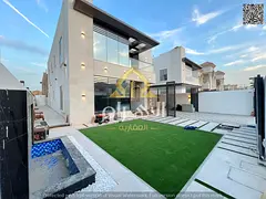 Luxury villa for sale with a large built-up area and high-end finishing, located close to schools an