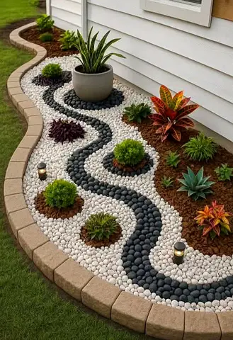 Landscaping Artificial grass wpc decking and fancy installation work