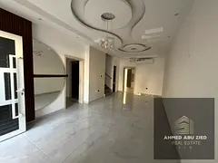 4 master bedrooms, large living room, men's majlis, spacious kitchen, 7 bathrooms, split air con
