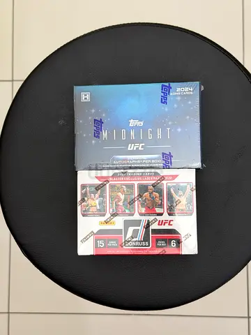 Sealed Topps UFC Trading Card Boxes (Midnight  Series) - New