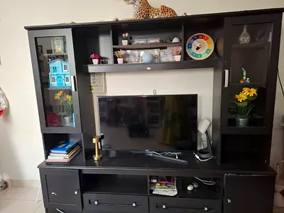 TV with TV Unit Cabinet