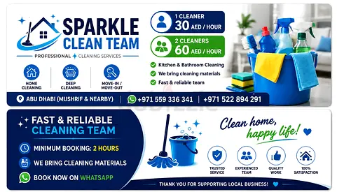 Daily home cleaning Team