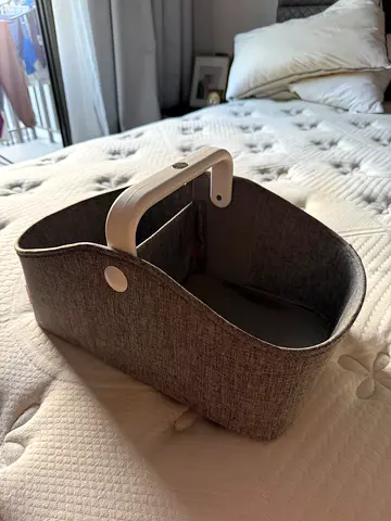 Baby organizer, light up diaper caddy