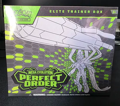 Pokémon TCG: Mega Evolution Perfect Order Elite Trainer Box (Sealed)