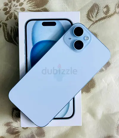 Apple iPhone 15 (White) — Like New with Box