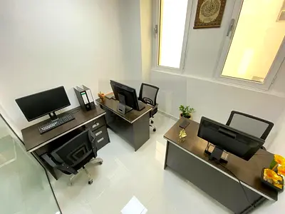 Fully Fitted Office for Free-Zone Company | O% Commission