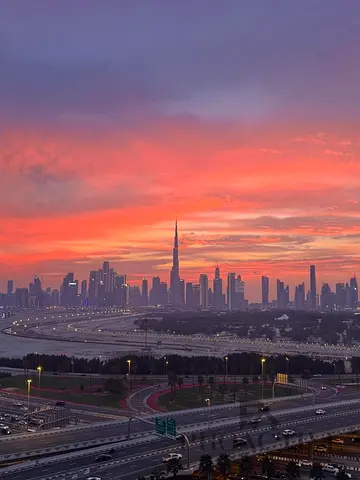 Fully Furnished Studio | Farhad Azizi Residence | Burj Khalifa | Sheikh Zayed Road View