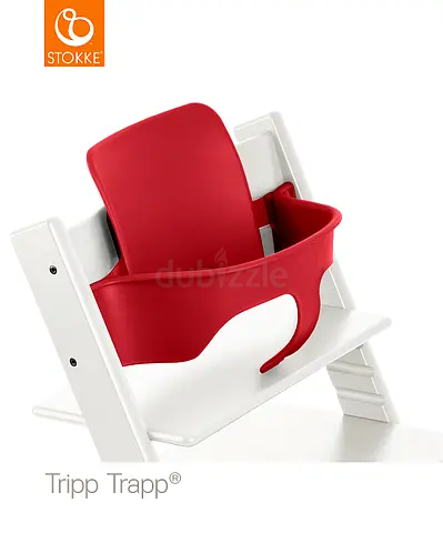 Stokke Tripp Trapp Baby Set (Red) — Fits Tripp Trapp High Chair