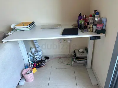 Ikea desk (electric ) and chair