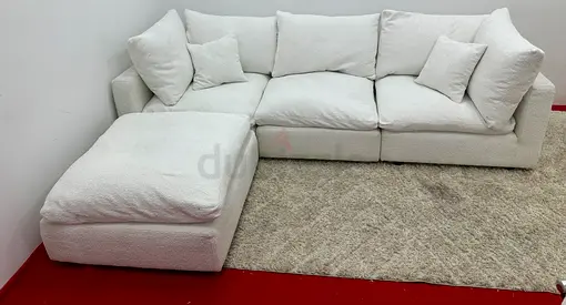 Selling feather 🪶 filled sofa