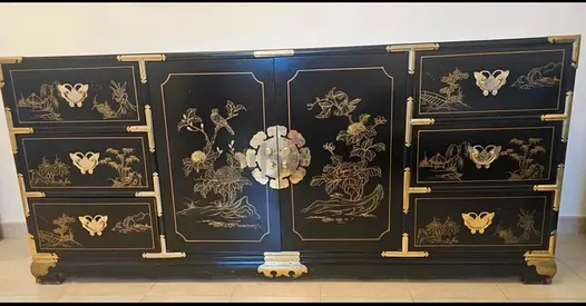 Korean black cabinet