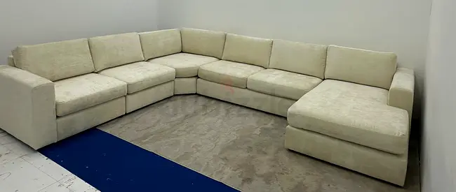 As perfect condition home centre eterno Ushape sofa