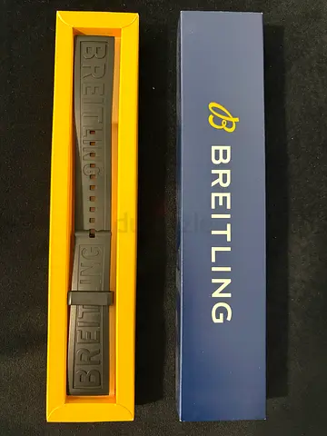 Original Breitling Strap with Service/Invoice Document (Certificate/Receipt)