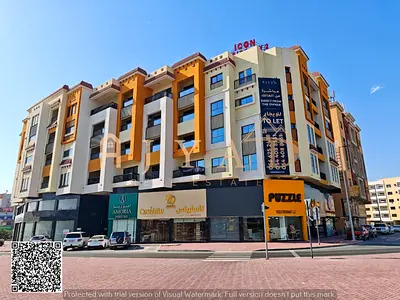 For annual rent: a large shop with a mezzanine in Al Muwaihat 3, Ajman, on Academy Street. Payments in 4 or 6 installments.One month free.